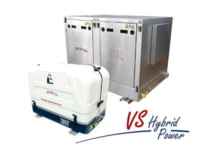 Hybrid-VS - Battery charging generators for electric drive systems